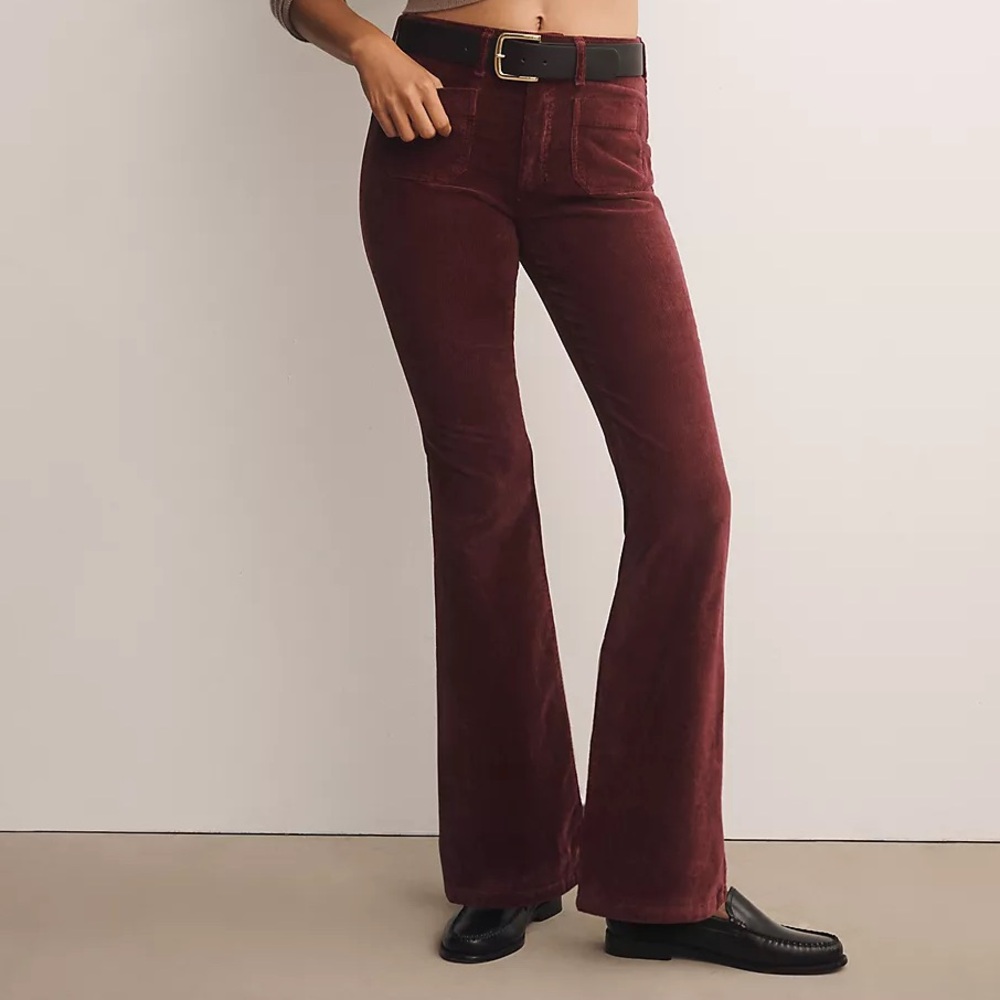 The Icon Corduroy Flare Jeans by Pilcro: Mid-Rise Edition - Picture 2 of 15